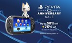 50%OFF  PS Vita Anniversary Sale! Deals and Coupons